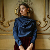 Top Charlotte Azul Marino