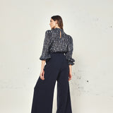 Top Lucie Blue Glitter