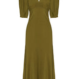 Vestido Zoe Verde Caqui