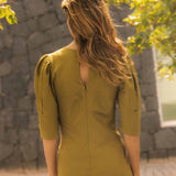 Vestido Zoe Verde Caqui