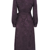 Vestido Huga Berenjena