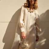 Vestido Nerina Lino Crudo