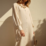 Vestido Nerina Lino Crudo