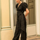 Pantalón Antonia Print Negro