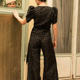 Pantalón Antonia Print Negro