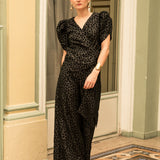 Top Nia Print negro