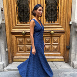 Vestido Tessi Indigo