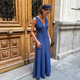 Vestido Tessi Indigo