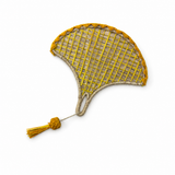 Mini Abanico Amarillo