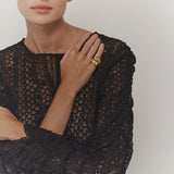 PAOLA SIGHINOLFI. Anillo Kabala pequeño