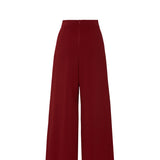 Pantalón Antonia crepe granate