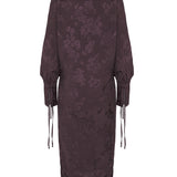 Vestido Bruna Berenjena