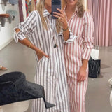 Vestido Camisero Safi Gris