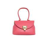 Fuchsia Pink Origami Clutch Handbag